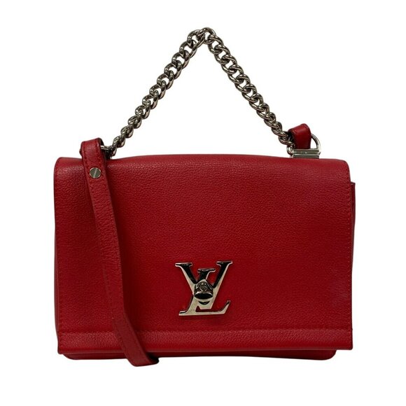 LOUIS VUITTON Red Shoulder Bag - Picture 1 of 13